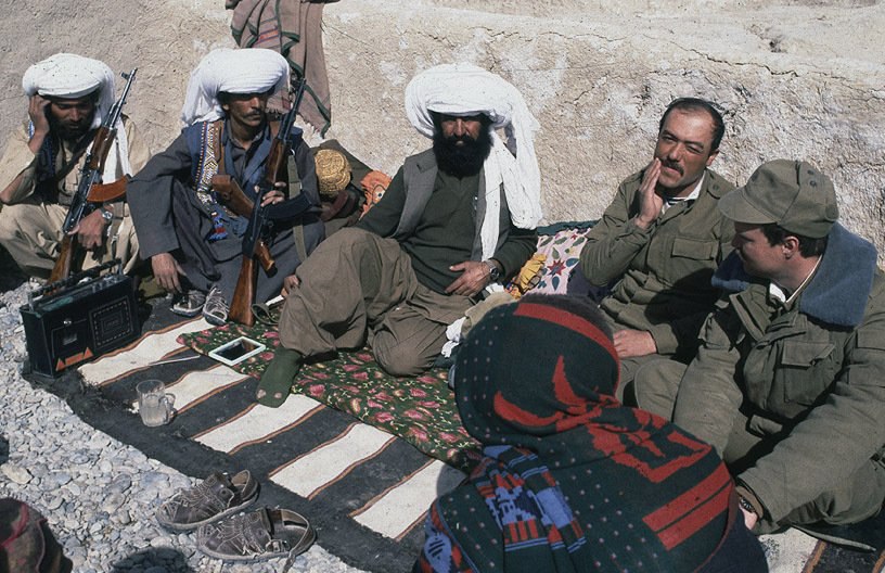 Переговоры с племенами белуджи, Афганистан, 1986 г.
