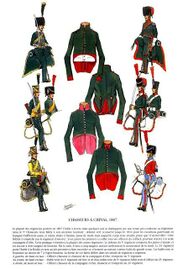 Les uniforms des Guerres Napoleoniennes tome Конные егеря Великой армии.jpg
