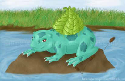 No 001 Bulbasaur by Chamequine.jpg