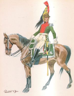 1st Dragoon Regiment, Elite Company Captain, 1814.jpg