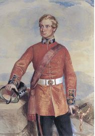 Portrait Of A Colonel In The Coldstream Guards, Three-Quarter-Length, Standing In A Mountainous Landscape.jpg