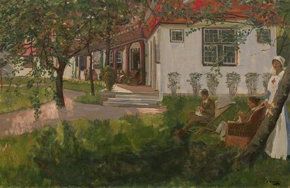 1920px-The Qmaac Convalescent Home, Le Touquet, 1919 Art.IWMART2885.jpg