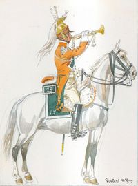 29th Dragoon Regiment, Trumpeter, 1809.jpg