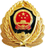 People's Armed Police cap badge 2007.png