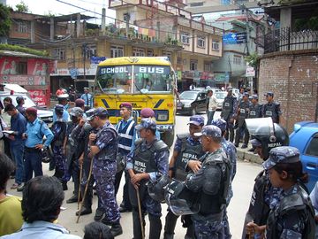 Ever vigilant Nepali police force.jpg