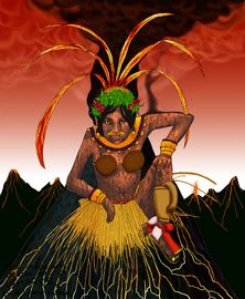 The Volcano Goddess by lamarce.jpg
