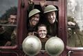Британские войска на поезде впервые отправляются на западный фронт, Англия, 20 сентября 1939 г.jpg