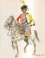 9th (bis) Hussar Regiment, Bandmaster, 1812.jpg
