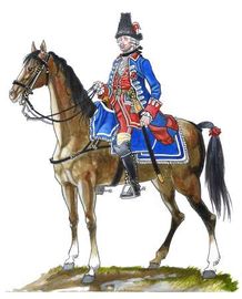 Grenadiers à cheval Officer Saudelli, 1740-е.jpg
