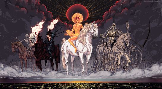 The four horsemen of the apocalypse by korintic-d4l7icg.jpg