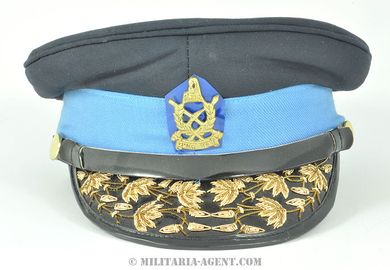 NEPAL POLICE GENERAL DRESS VISOR HAT.jpg