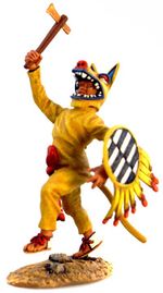 Aztec Coyote Attacking with Axe.jpg