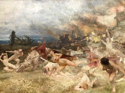 Massacre of the Adamites par Frantisek (Franz) Zenisek.jpg