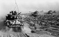 Израильские танки М-51 Супершерман на Синае. Шестидневная война. 1967 г..jpg
