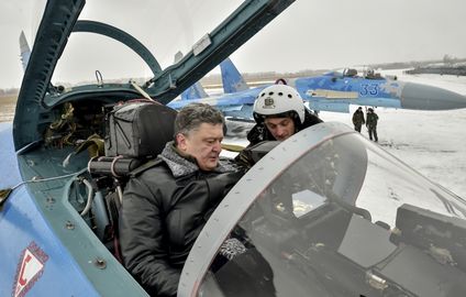 Рабочая поездка Президента в Житомирскую область, 5 января 2015 года4.jpg