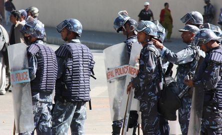Banda vs. Police, Kathmandu.jpg