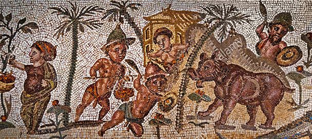 Mosaic-panel-with-pygmies-roman-in-a-nilotic-scene-roman-italy-3rd-CXTDY2.jpg