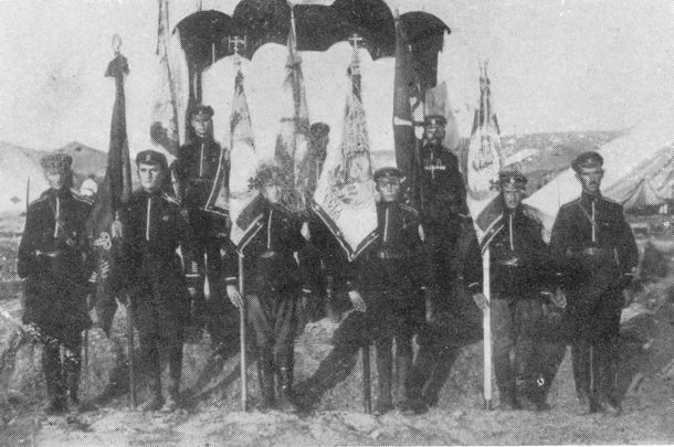 Корниловский полк в болгарии