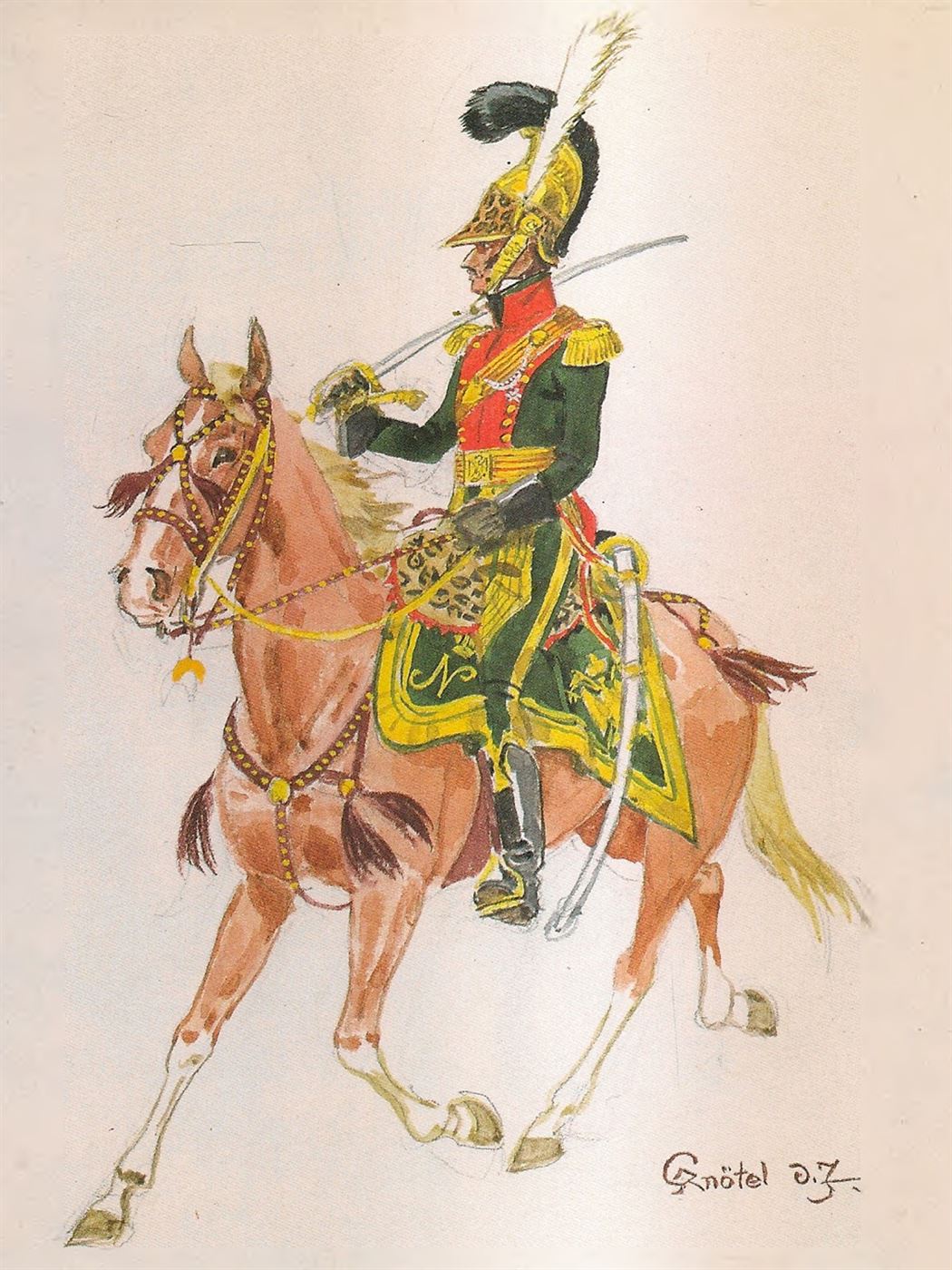 Шеволежеры армии Наполеона униформа