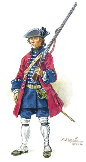 Швейцарский полк каррер 1755, патрик курсель.jpg