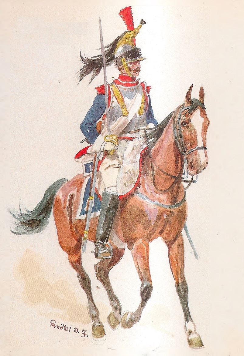 Кирасир Франция 1812