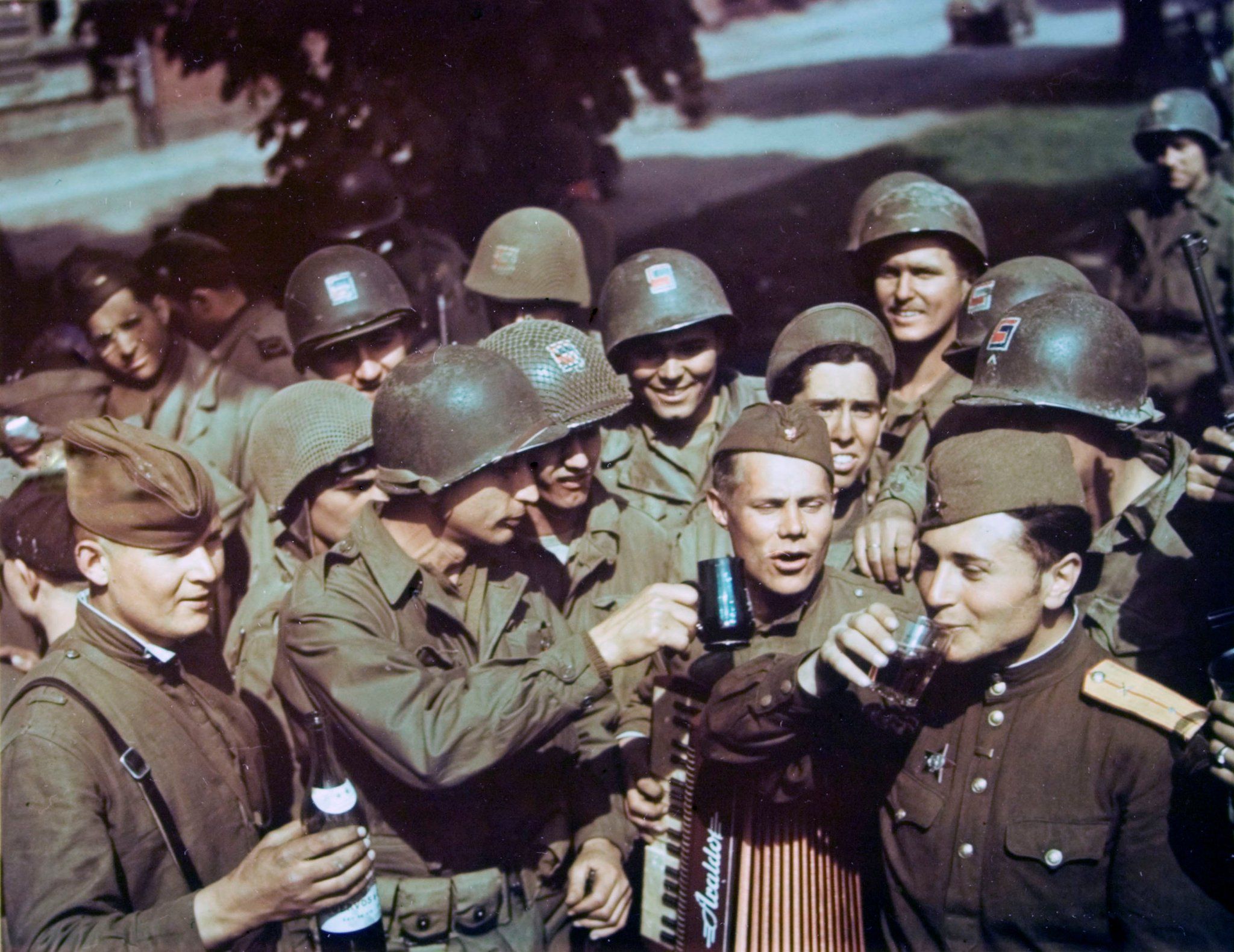 Советские солдаты в германии