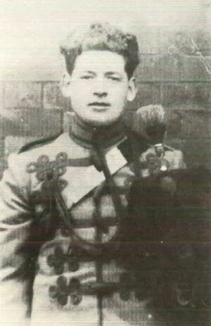 John Byrne in the uniform of Blue Hussars, c.1937.jpg