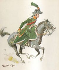 19th Chasseurs a Cheval Regiment, Officer, 1807.jpg