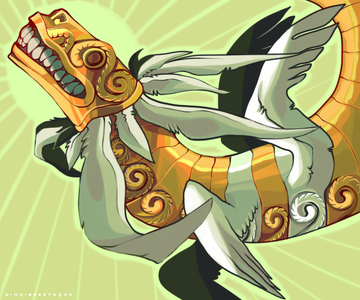 Quetzalcoatl by winglessdragon.png