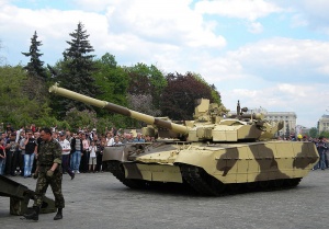 800px-T-84 Oplat guided onto a tank transporter.jpg