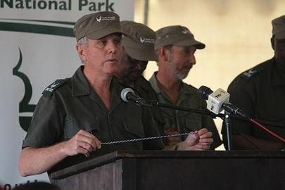 Commanding Officer Special Projects -Maj Gen Johan Jooste gave the purpose of the event.jpg