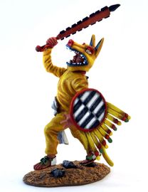 Aztec Coyote Attacking with Macuahuitl.jpg