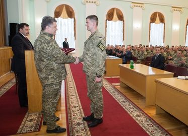 Встреча Президента с командирами бригад и батальонов Вооруженных Сил Украины, 23 марта 2015 года7.jpg