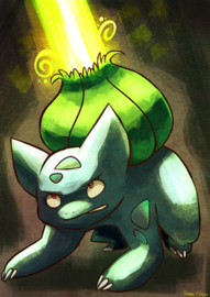 Bulbasaur used solar beam by hanna cepeda-d4igdt2.png