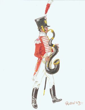 2nd Line Infantry Regiment, Bandsman, 1812.jpg