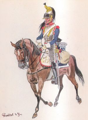 3rd Cuirassier Regiment, Trooper, Field Uniform, 1812.jpg