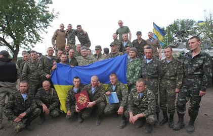 Рабочая поездка на Донбасс, 20 июня 2014 года8.jpg