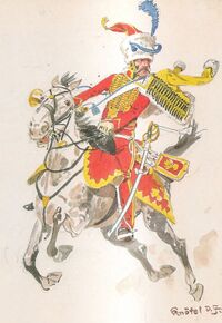 9th Hussar Regiment, Elite Company Trumpeter, 1812.jpg