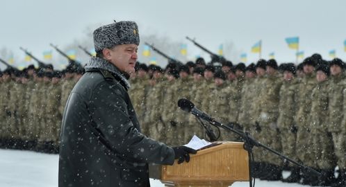 Рабочая поездка Президента в Житомирскую область, 5 января 2015 года1.jpg