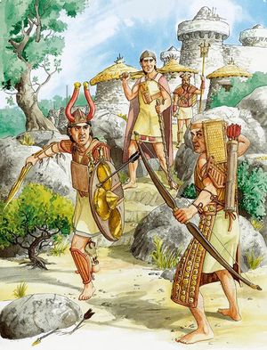Nuragic warriors, Sardinia, LBA by permiano.jpg