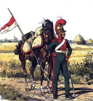 Солдат элитной роты 6-го полка шеволежер-улан, 1814.jpg