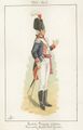 Голландская бригада 1799-1802. Dutch Brigade. Officer. Formerly Dutch Foot Guards.jpg