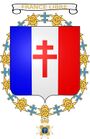 Armes Charles de Gaulle (Ordre du Seraphin).jpg