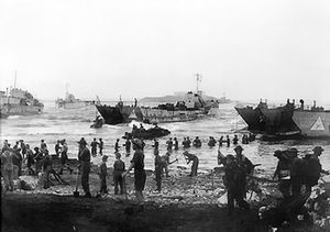 Landing beach on the opening day of the invasion of Sicily.jpg