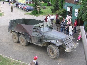 BTR-152 APC at the Międzyrzecz Fortification Region.jpg