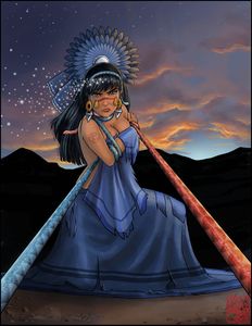 Coyolxauhqui Moon Godess by Ehecatzin.jpg