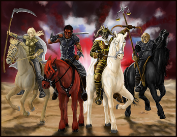 The four horsemen by crowsrock-d36okzd.png