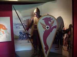Viking armour in Yorkshire Museum.jpg