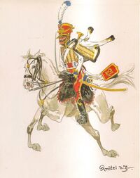 13th Hussar Regiment, Trumpeter, 1814.jpg