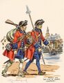 Regiment Suise de Karrer, Fortress Louisbourg, 1740.jpg